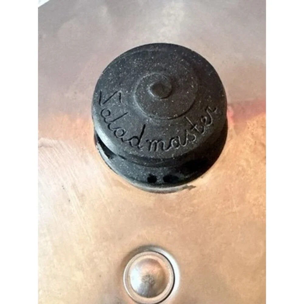 Saladmaster 8 Inch Lid versa tech titanium stainless pan W Vent